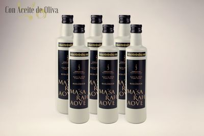 6 botellas Aceite de Oliva Virgen Extra Suave Arbequina Gourmet Ma'Sarah 6 botellas Aceite de Oliva Virgen Extra Suave Arbequina Gourmet Ma'Sarah