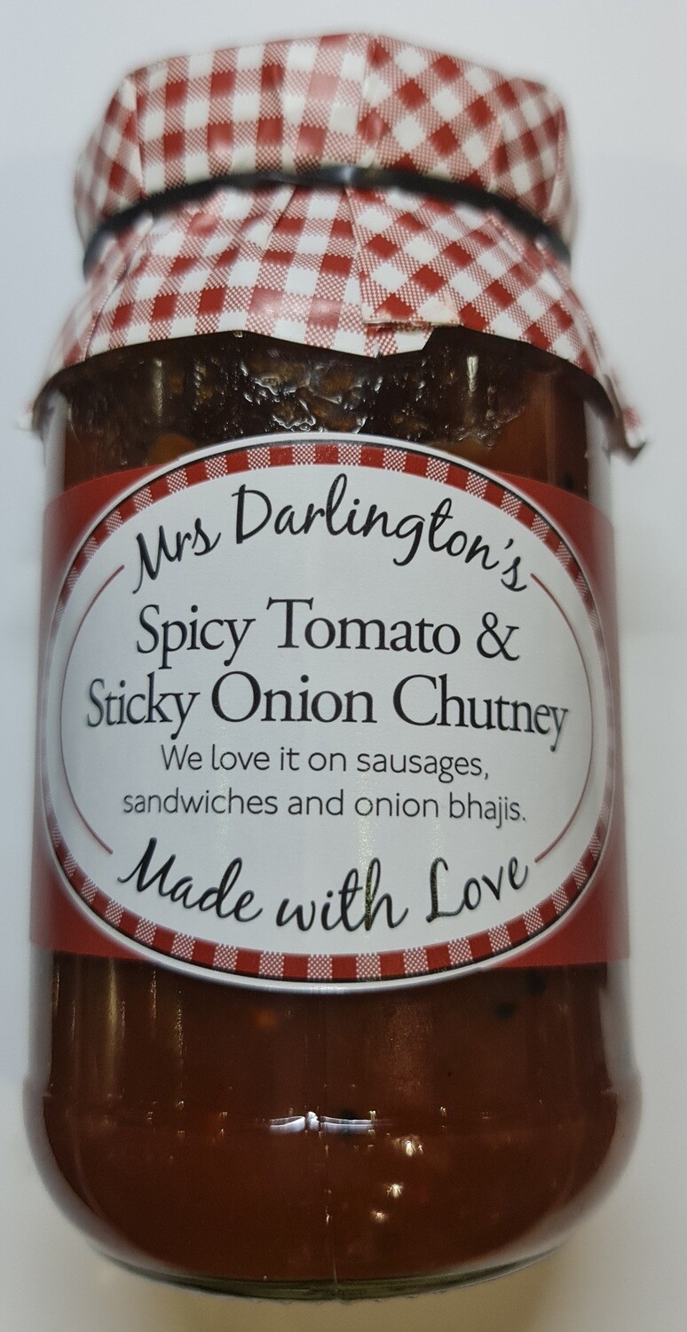 Mrs Darlington&#39;s Spicy Tomato &amp; Sticky Onion Chutney