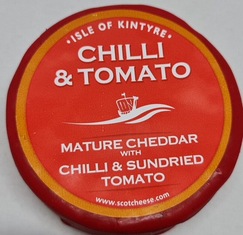 Chilli and Tomato Mature Cheddar