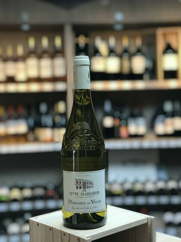 Costières de Nîmes Blc Cuvée Gladiateur Dne du Vistre 2022 75cl