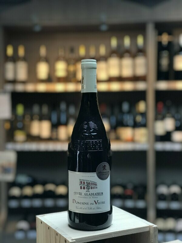 Costières de Nîmes Rge Cuvée Gladiateur Dne du Vistre 2021 75 cl