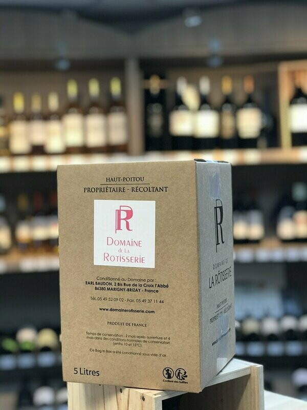 BIB ROSE HAUT POITOU DOMAINE DE LA ROTISSERIE 5 L