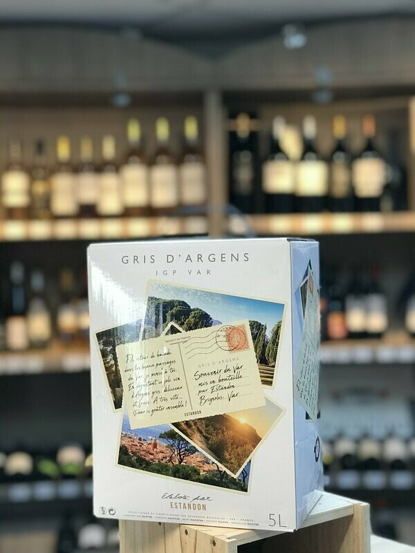 BIB GRIS D'ARGENS 5L IGP VAR