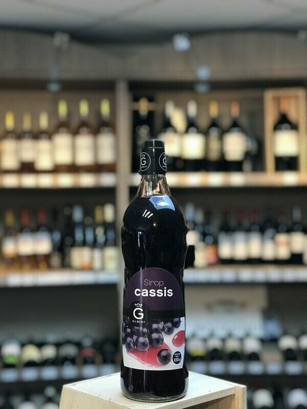 Sirop Cassis Gilbert 1L