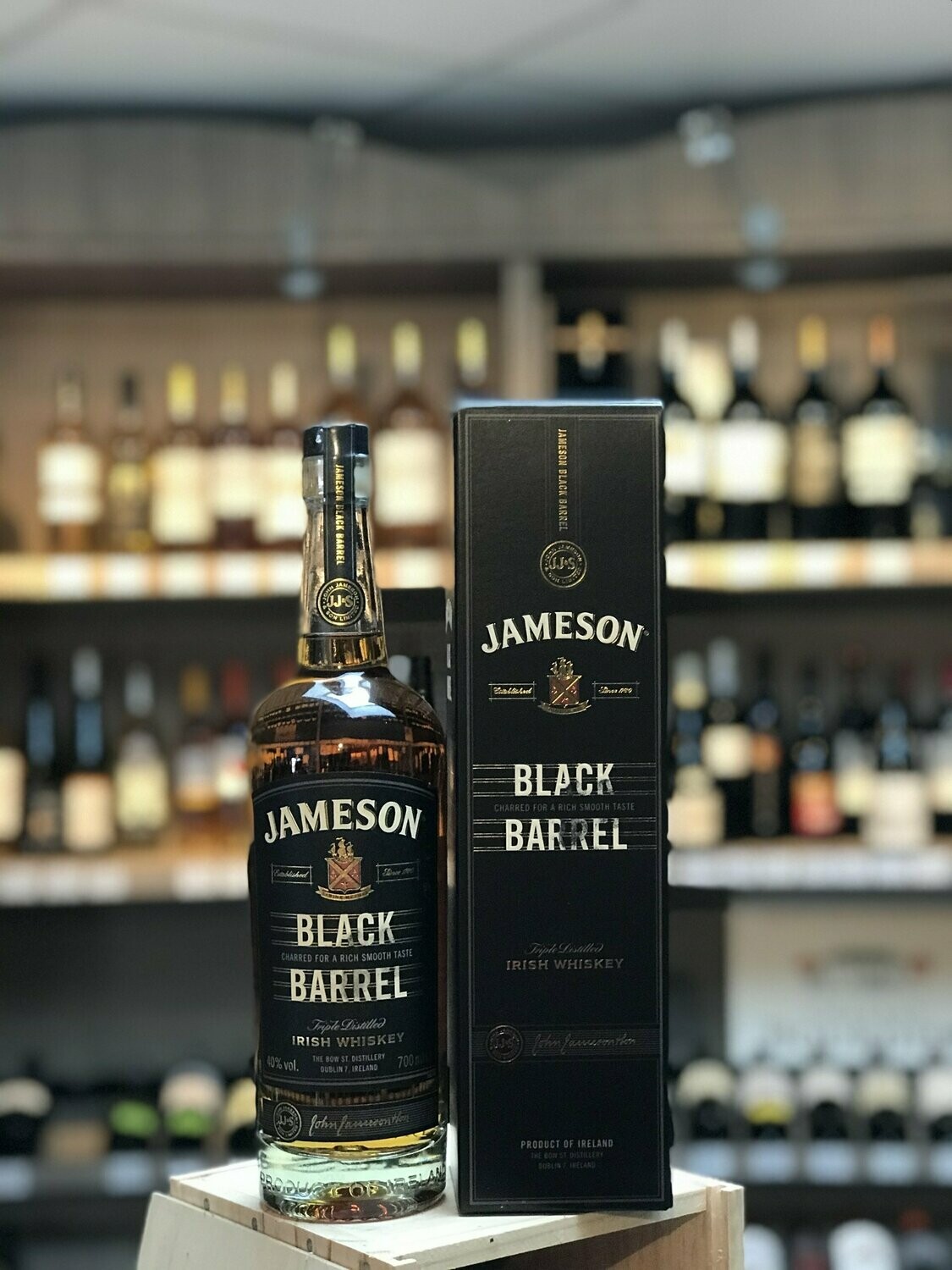 Irish Whiskey Jameson Black Barrel 40° 70 cl
