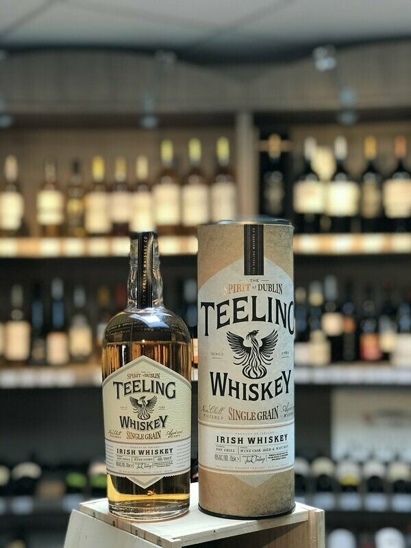 Irish Whiskey Teeling Single Grain 46° 70 cl + Tube