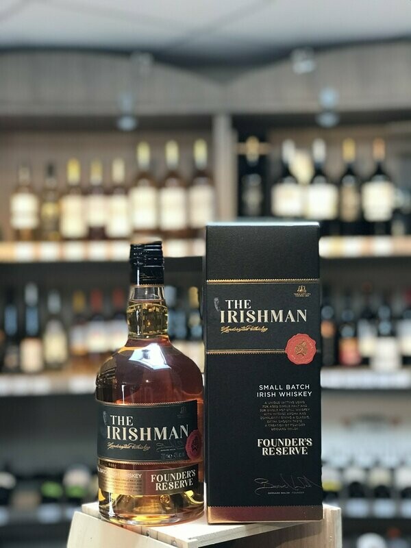 Irish Whiskey The Irishman Founder's Réserve 40° 70 cl + Etui