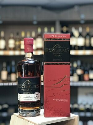 Whisky de Lorraine Rare (rouge) Collection G.Rozelieures 40° 70 cl + Etui