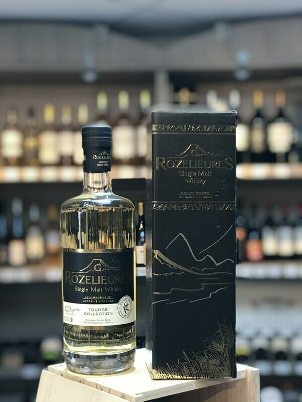 Whisky de Lorraine Tourbé Collection G.Rozelieures 46° 70 cl + Etui