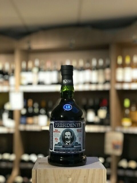 Rhum Presidente Marti 15 ans 70 cl 40°
