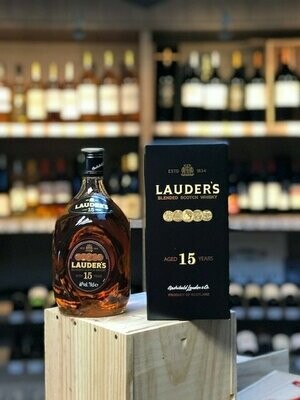 Scotch Whisky Lauder's 15 ans 40° 70 cl + Etui