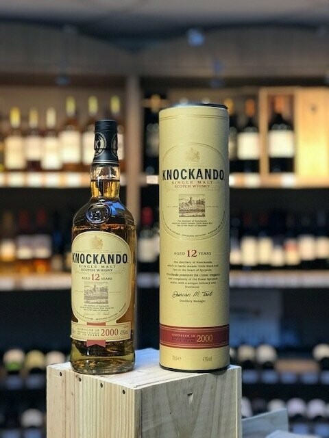 Scotch Whisky Knockando 12 Years 43° 70 cl + Coffret