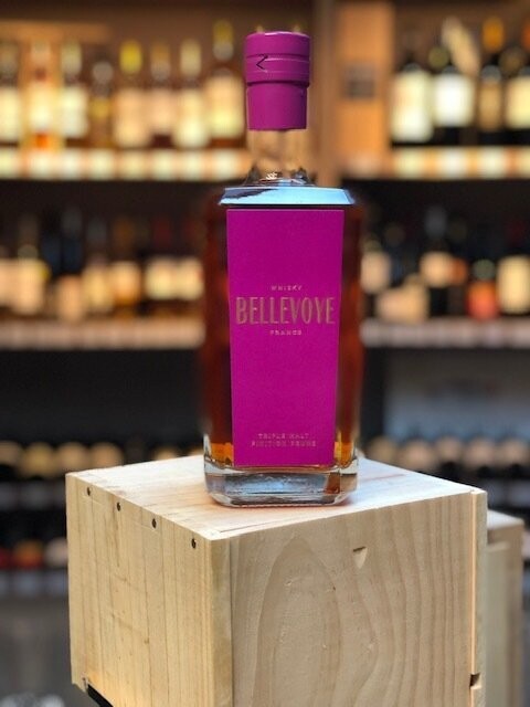 Whisky Bellevoye de France Prune 70 cl 43°