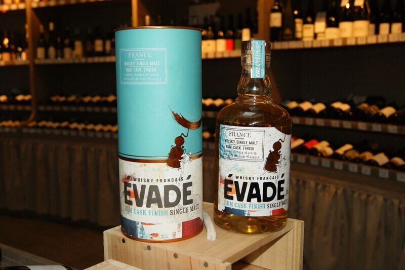 Whisky Français Evadé Finish Rhum 43° 70 cl