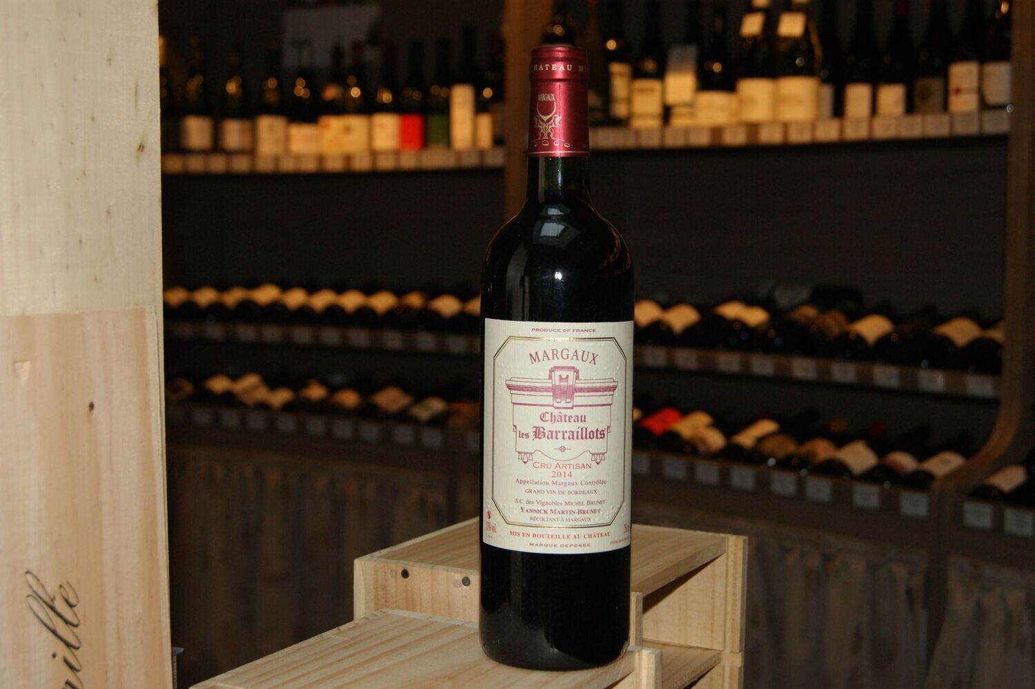 Margaux Château "Les Barraillots" Cru Artisan  2014 75 cl
