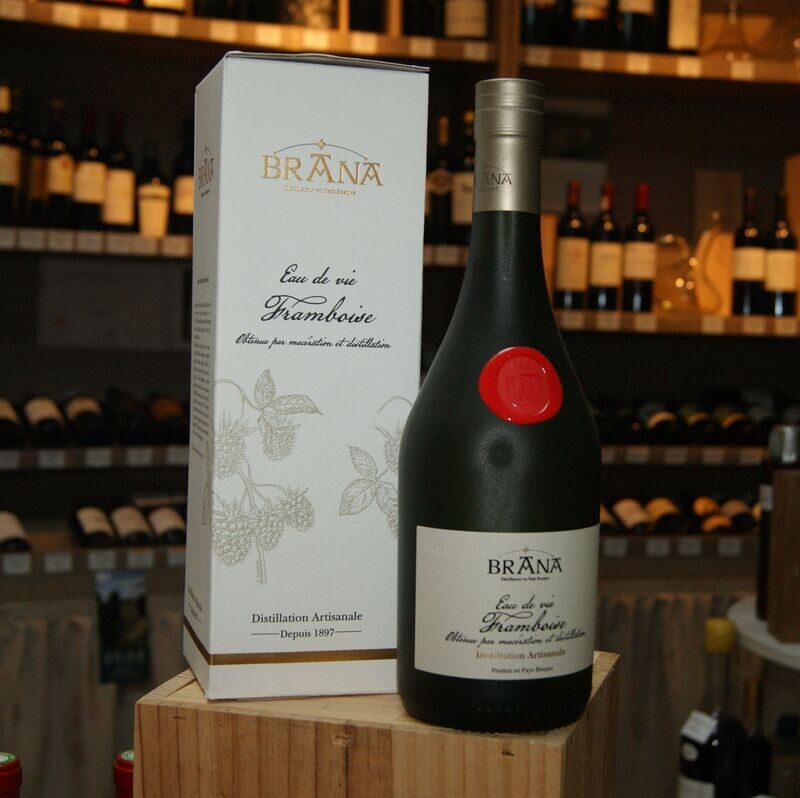 Eau-de-Vie du Pays Basque Framboise Brana 45° 70 cl