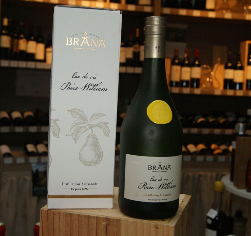 Eau-de-Vie du Pays Basque Poire William Brana 44° 70 cl