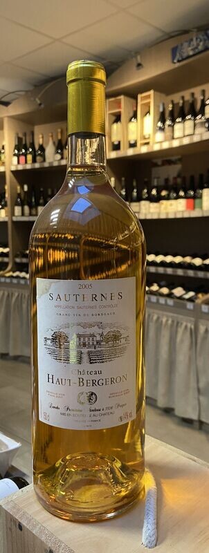 Sauternes Ch. Ht Bergeron 2005 1.5 L