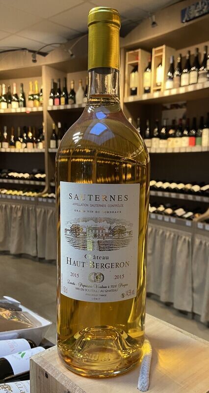 Sauternes Ch. Haut Bergeron 2015-2016 1.5 L