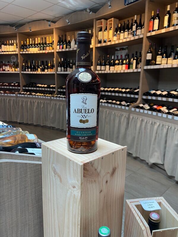 Rhum Abuelo XV ans Finish Collection Oloroso 40° 70 cl + Etui