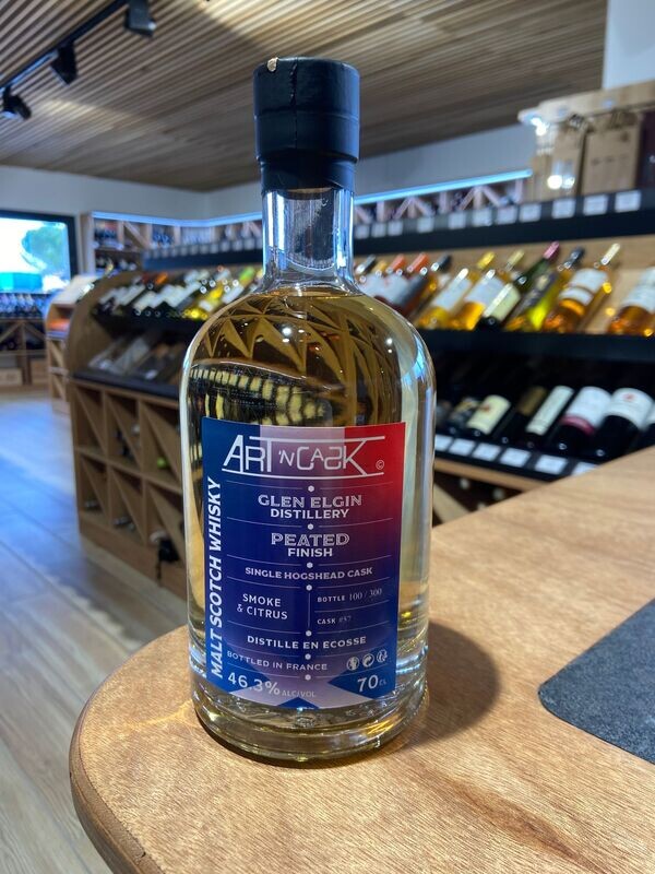 Scotch Whisky Glen Elgin Finish Petead 46.3° Art'N Cask 70 cl