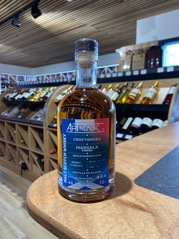 Sctoch Whisky Croftengea Marsala Finish Art'nCask 46.3° 70 cl
