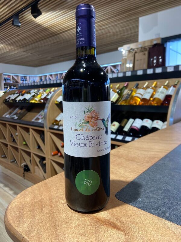 Lalande de Pomerol Château Vieux Rivière BIO 2016 75 cl