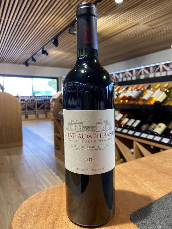 St Emilion Grand Cru Classé Ch. De Ferrand 2014-2016 75 cl