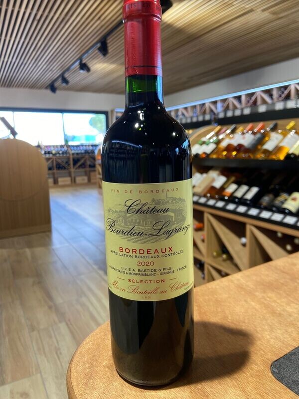Bordeaux Château Bourdieu-Lagrange Sélection 2020 75 cl
