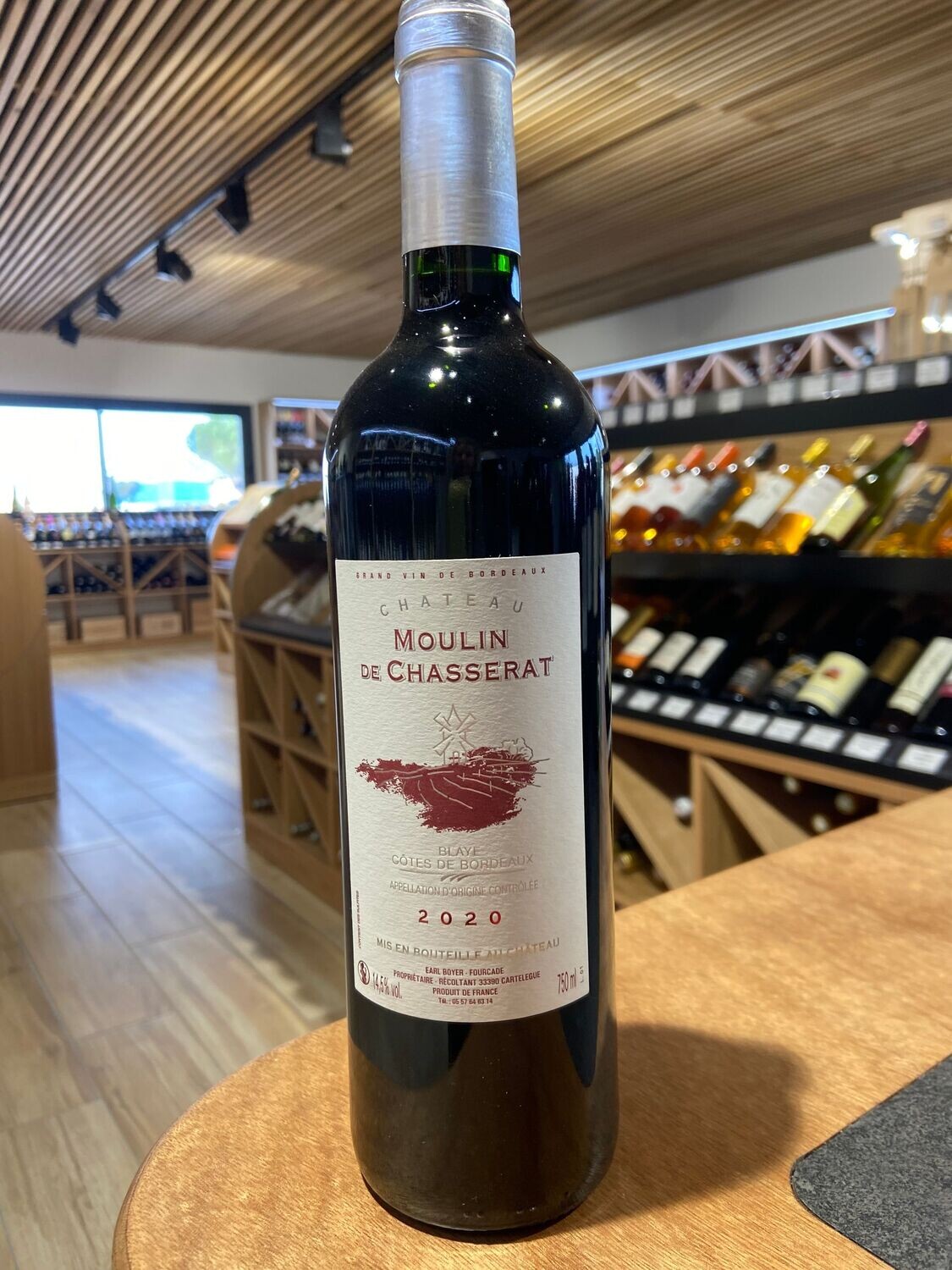 Côtes de Bordeaux Château Moulin de Chasserat 2020 75 cl