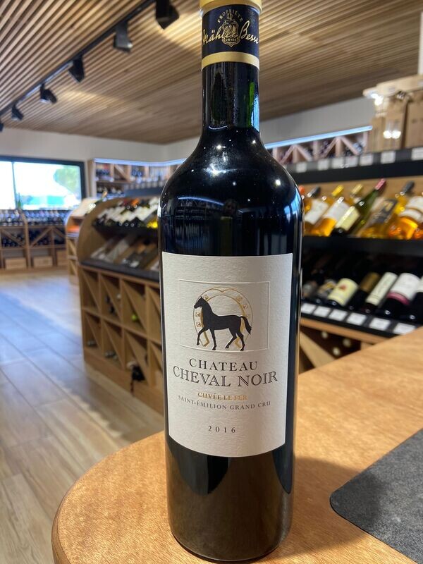 St Emilion Grand Cru Ch. Cheval Noir Cuvée Le Fer 2016 75 cl