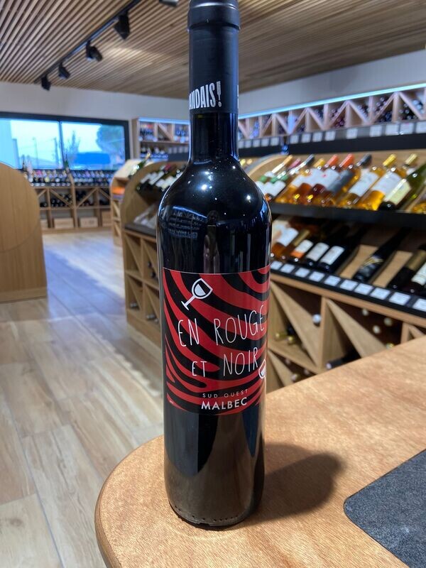IGP Comté Tolosan En Rouge & Noir 2022 75 cl