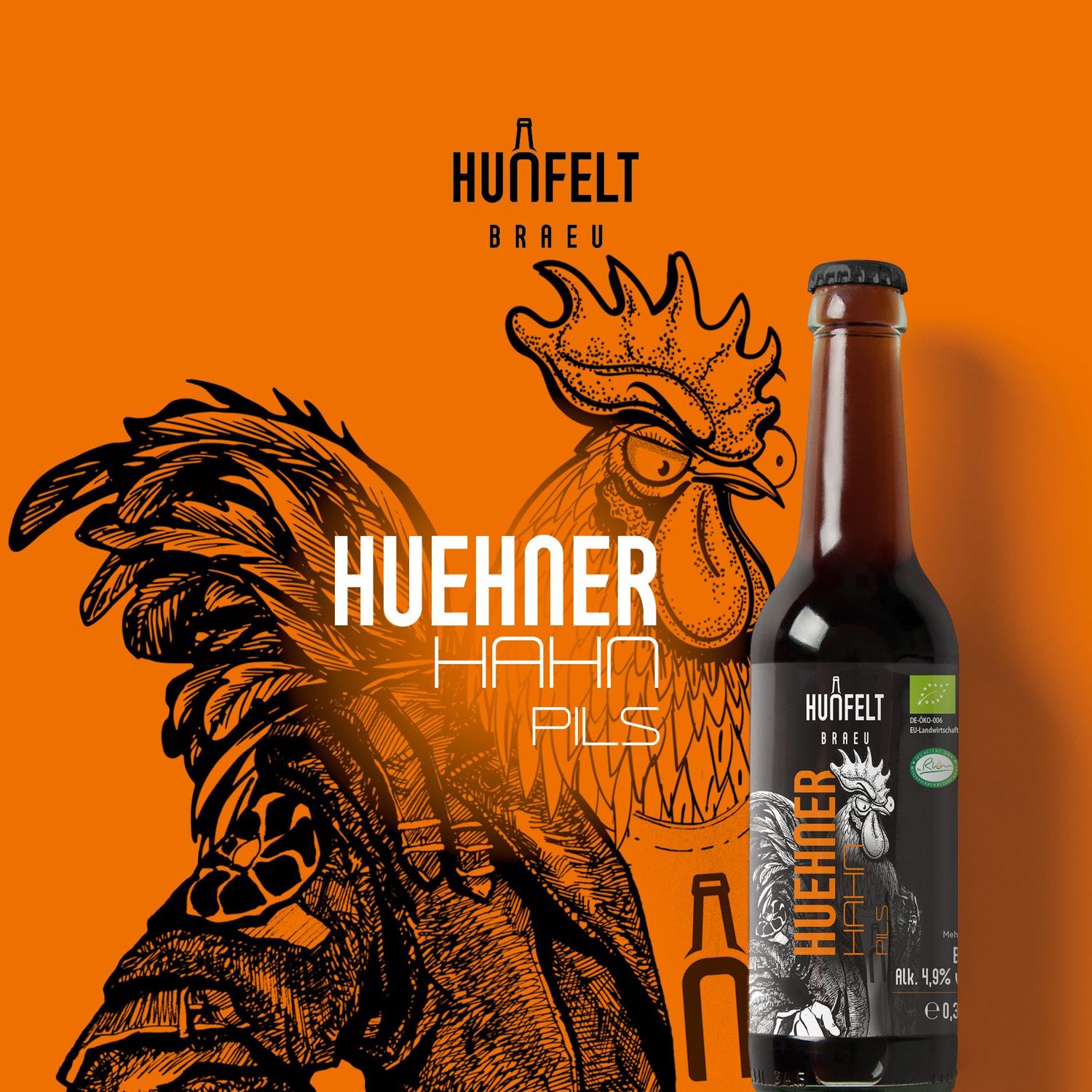 HUEHNER HAHN 0,33L (24er Set)