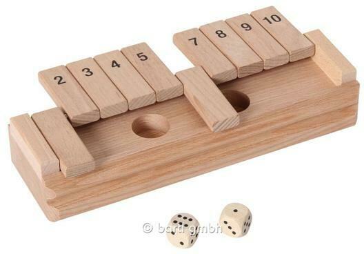 Klappenspiel mit 10 Klappen groß