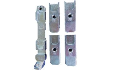 Siegenia 807 Set- 4xSchließblech, 1x Kippblech, 56 Titan Silber Typ 0807 auch A0807 für Holz Euronut Siegenia 807 Set- 4xSchließblech, 1x Kippblech, 56 Titan Silber Typ 0807 auch A0807 für Holz Euronut