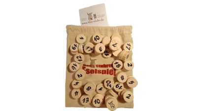 Das Stuhrer Eselspiel XS ~ 2 - 4 Spieler ~ 61 Spielsteine