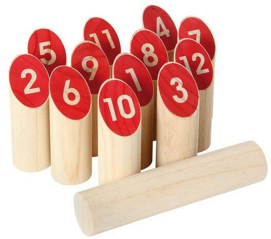 Nummern Kubb ~ Wikkingerspiel ~