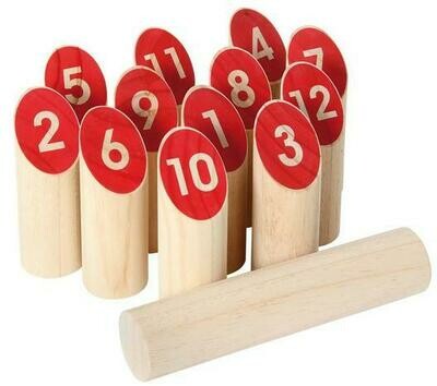 Nummern Kubb ~ Wikkingerspiel ~