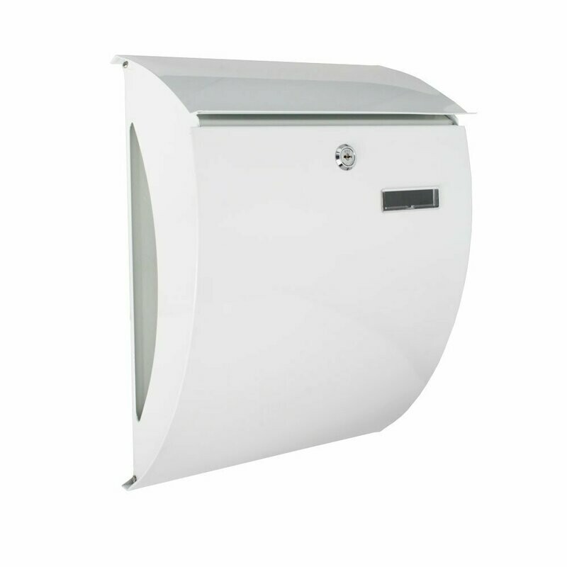 Briefkasten BK 2000 mit integrietem Zeitungsfach
