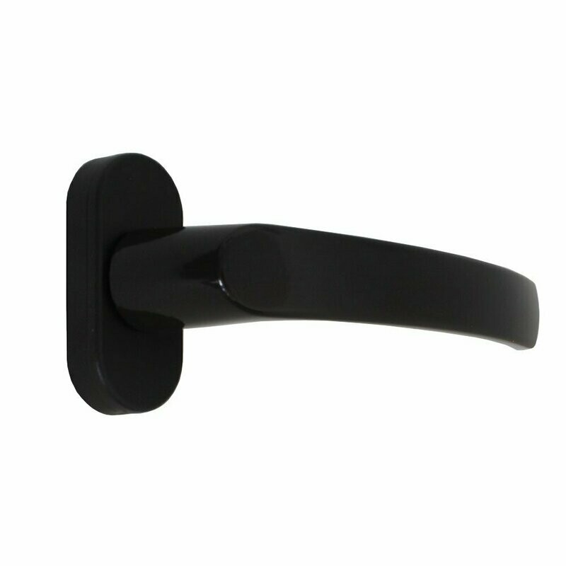 Fenstergriffe mit Rasterung, 7 mm Vierkant braun RAL 8019 Fenstergriffe mit Rasterung, 7 mm Vierkant braun RAL 8019