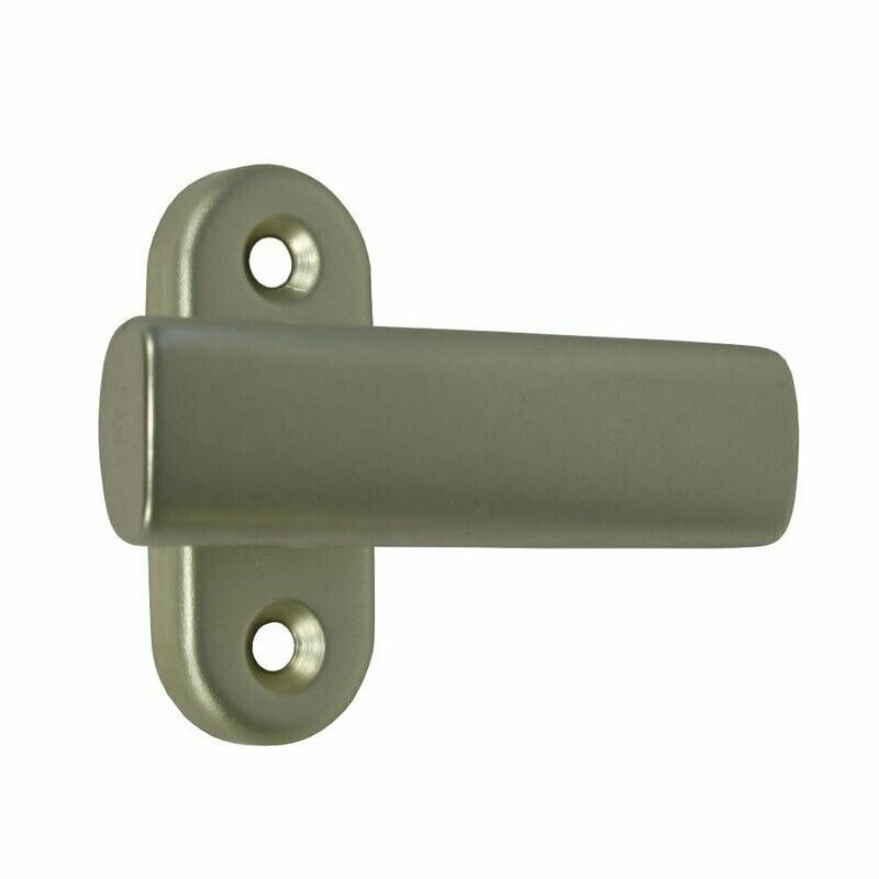 Aluminium Fenstergriffe ohne Stift F2-eloxiert (Kreuzolive) Aluminium Fenstergriffe ohne Stift F2-eloxiert (Kreuzolive)