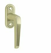 Alu Fenstergriffe ohne Stift / für 7 mm Vierkant F2-eloxiert (Kreuzolive)