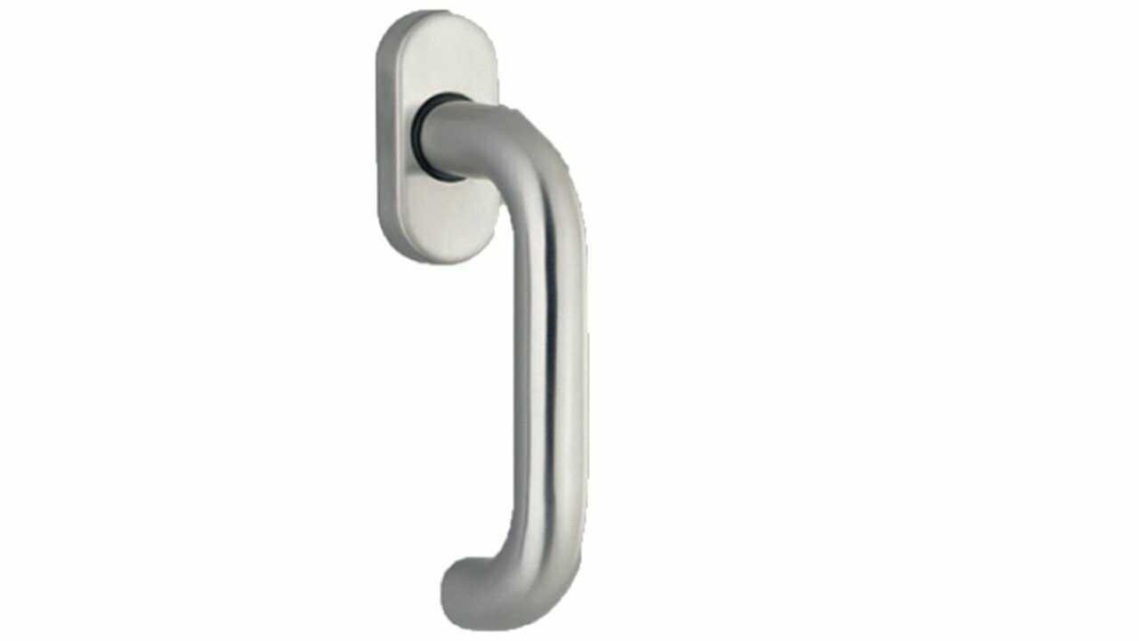 Fenstergriff mit Rasterung Edelstahl 35300