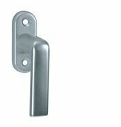 Aluminium Fenstergriffe ohne Stift / auf ovaler Rosette Aluminium Fenstergriffe ohne Stift / auf ovaler Rosette