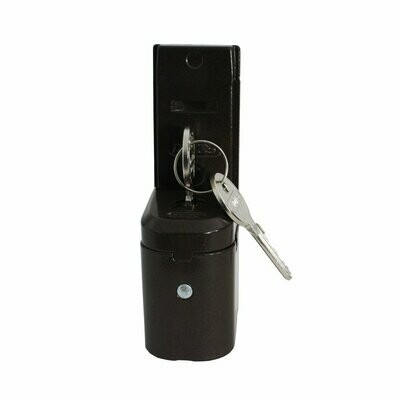 ABUS-Hebetürsicherung braun mit Druckzylinder 35379 ABUS-Hebetürsicherung braun mit Druckzylinder 35379