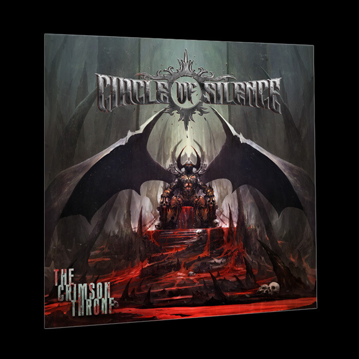 LP Gatefold Cover (Black) - The Crimson Throne