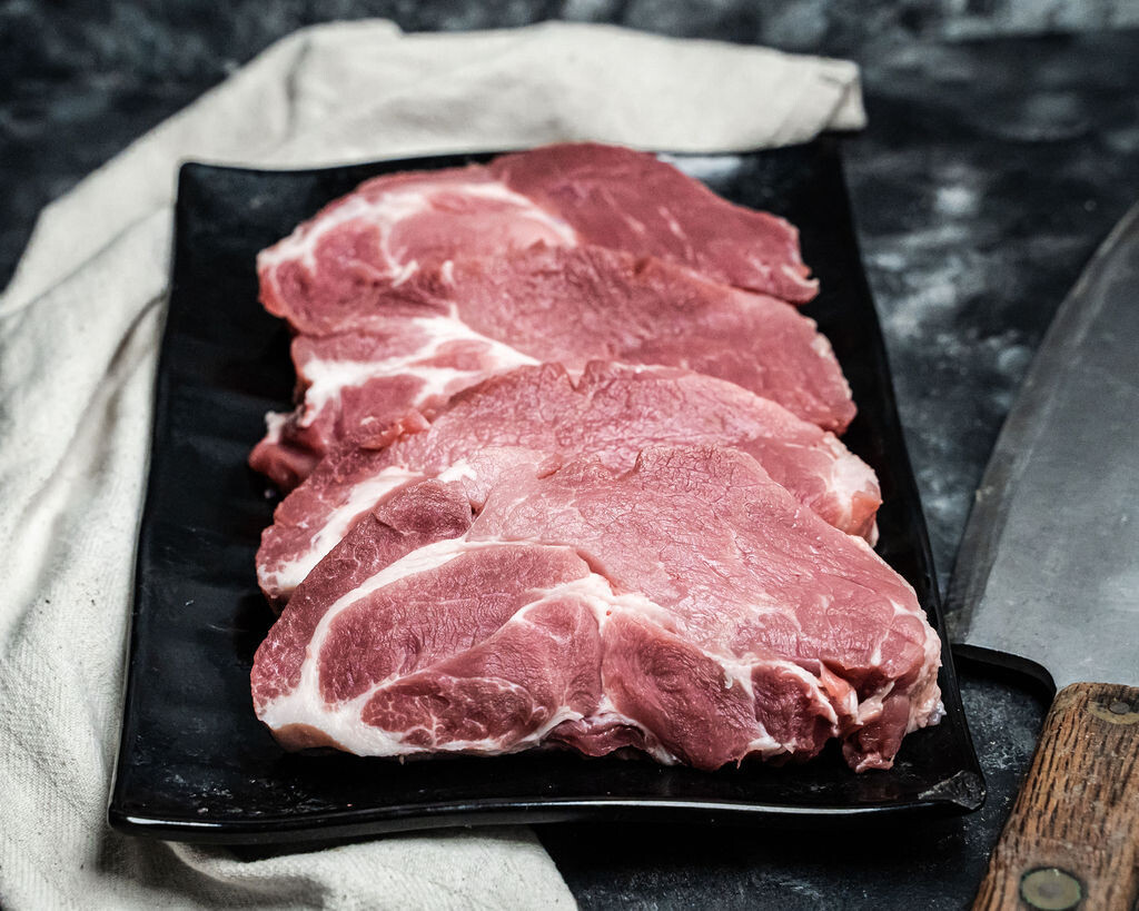 Pork Collar Steaks (per kilo)