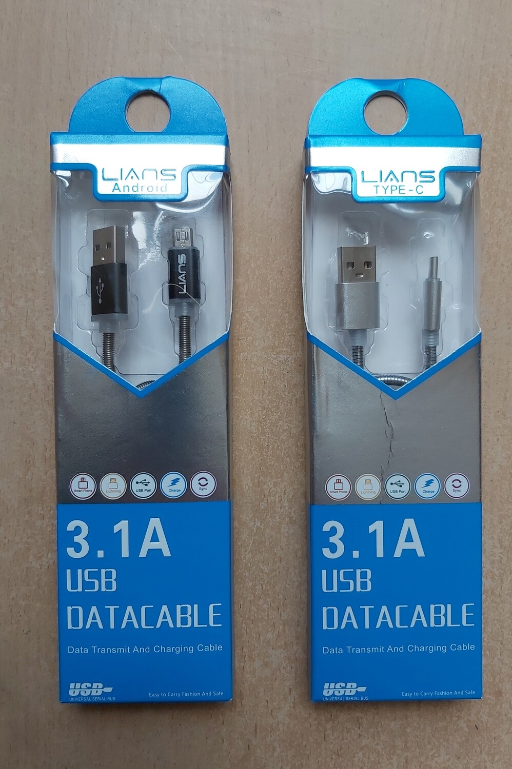 Cable Tipo C y Cable V8