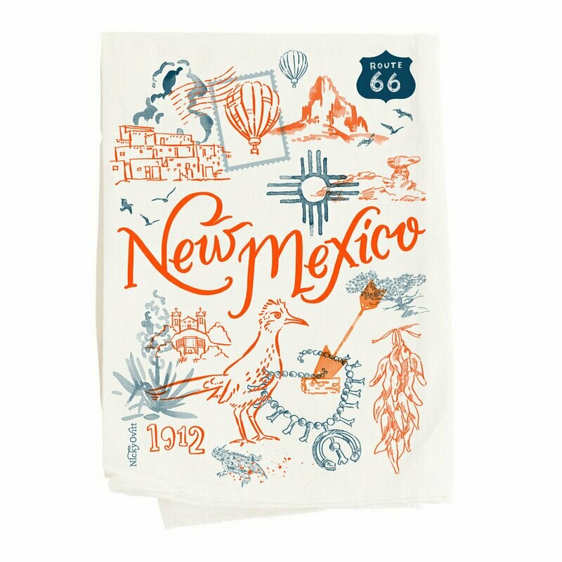 New Mexico Tea Towel