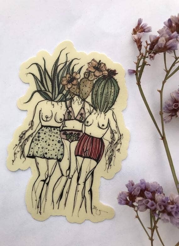 Desert Sisters Sticker